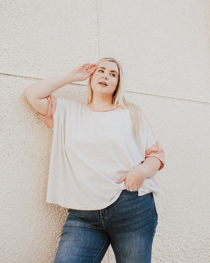 On The Move Contrast Top