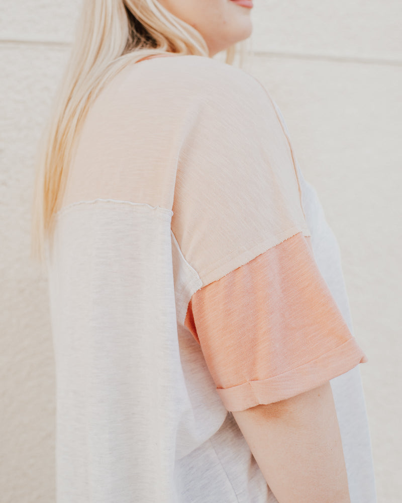 On The Move Contrast Top