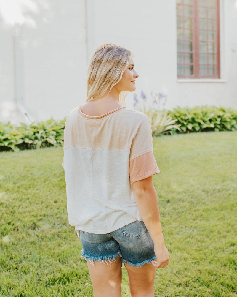 On The Move Contrast Top