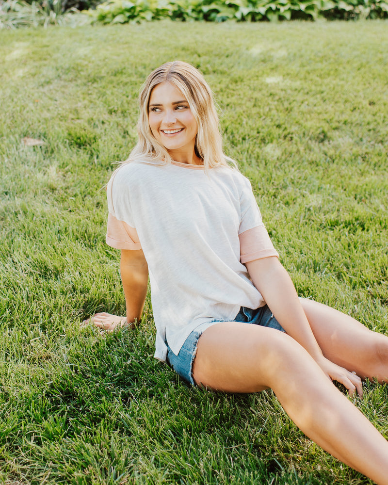 On The Move Contrast Top