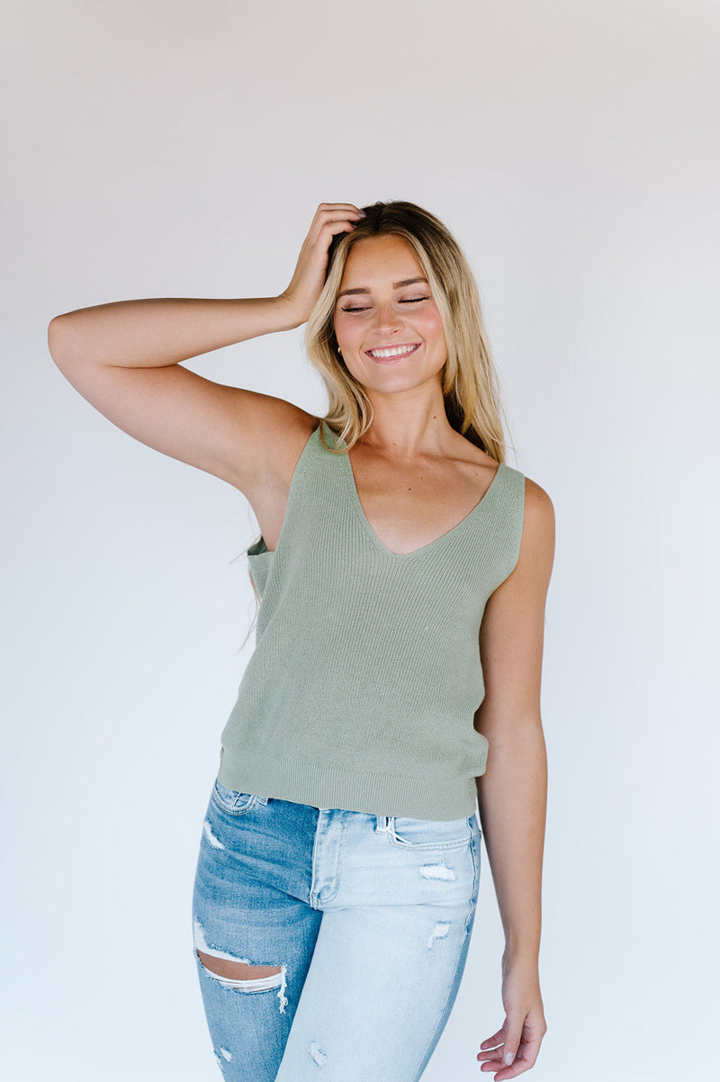 In The Moment Twist Tank