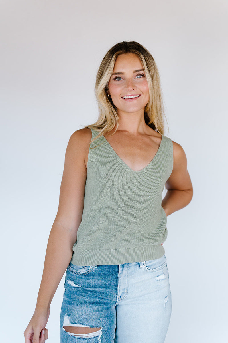 In The Moment Twist Tank