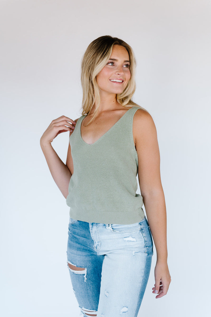 In The Moment Twist Tank