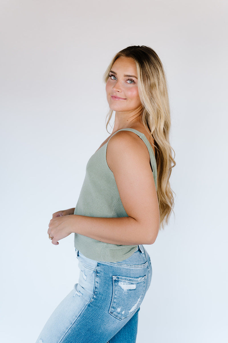 In The Moment Twist Tank