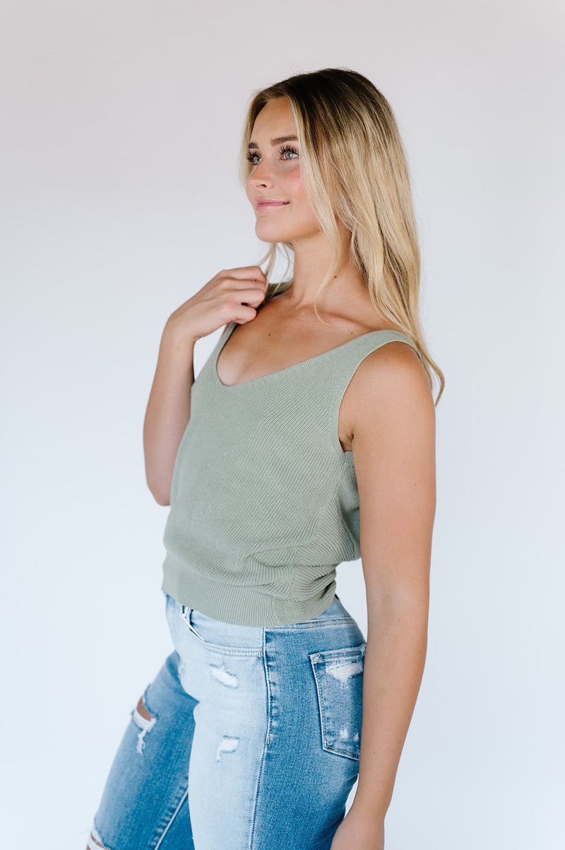 In The Moment Twist Tank