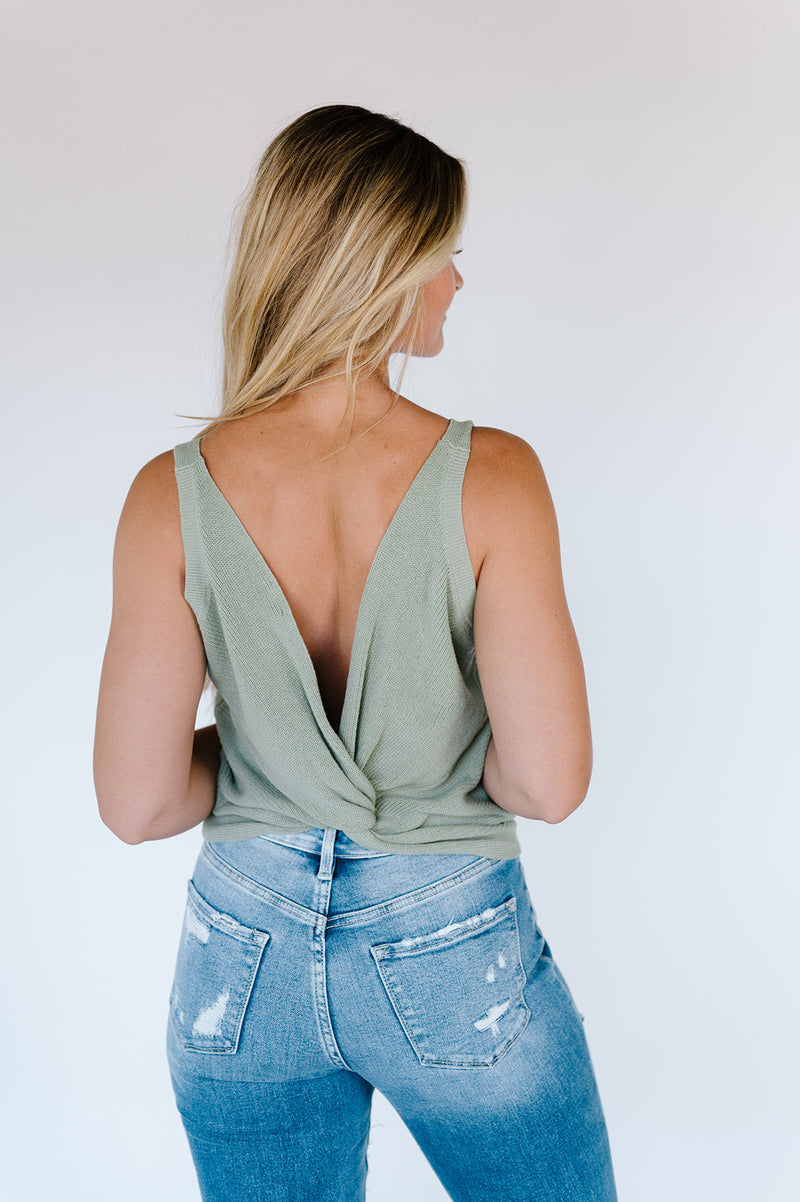 In The Moment Twist Tank