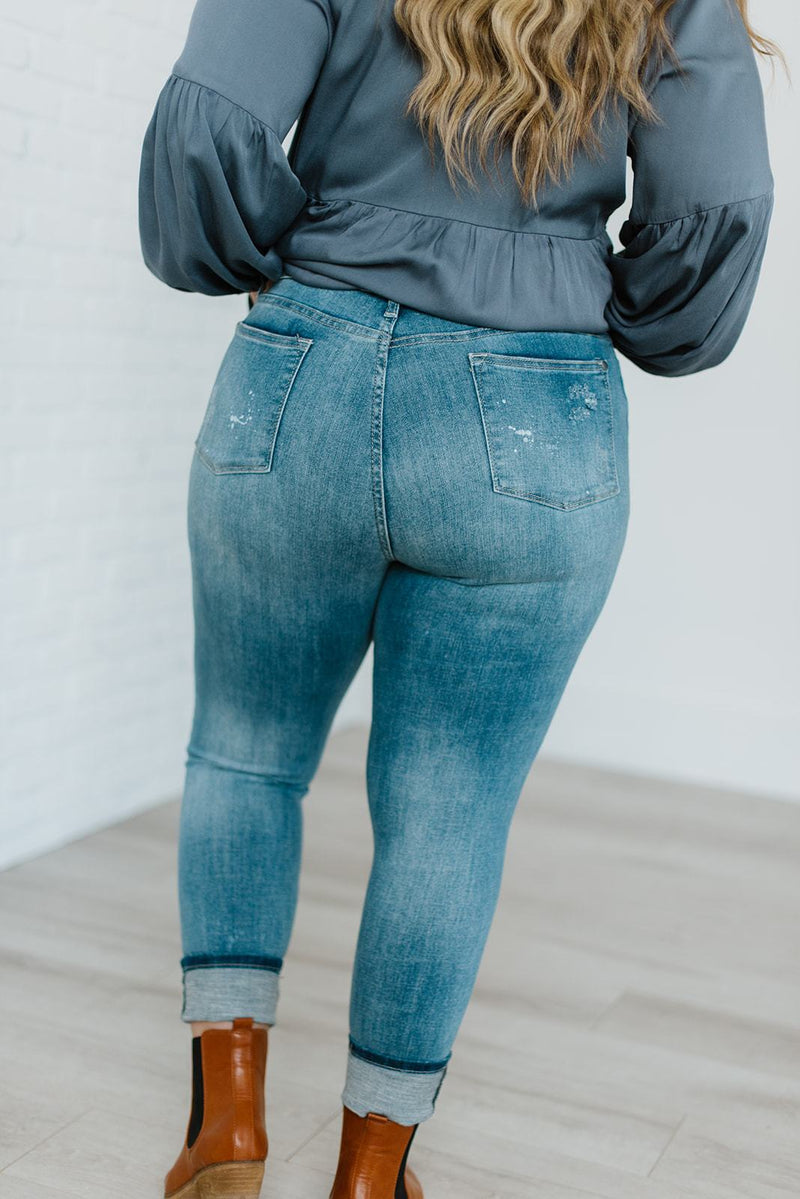 So Much To Love Bleach Splatter Jeans