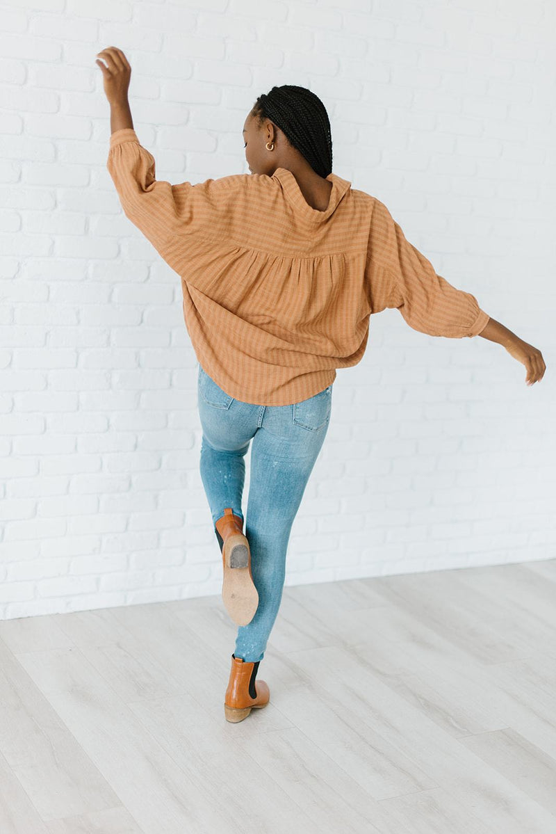 Morning Air Button-Up Top