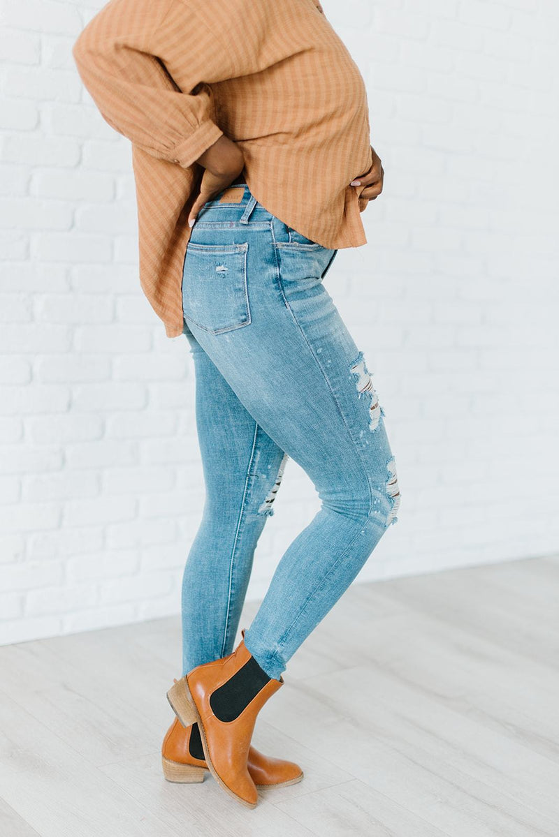 So Much To Love Bleach Splatter Jeans