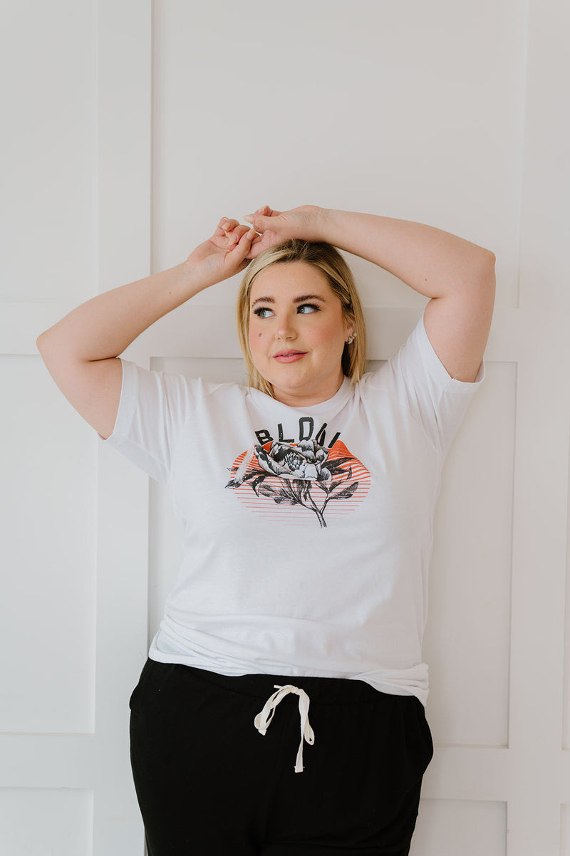 Retro Bloom Graphic Tee