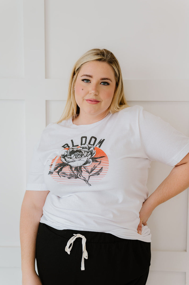 Retro Bloom Graphic Tee
