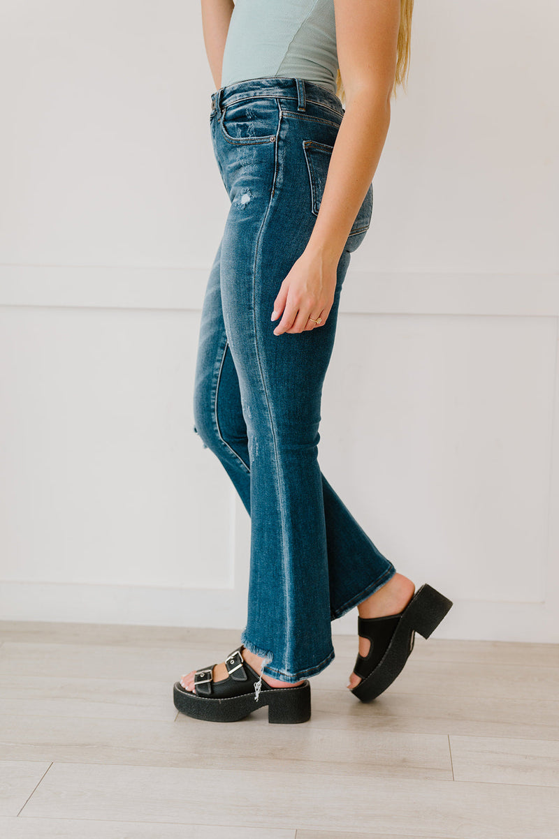 Hey Lovely Vintage Washed Flares