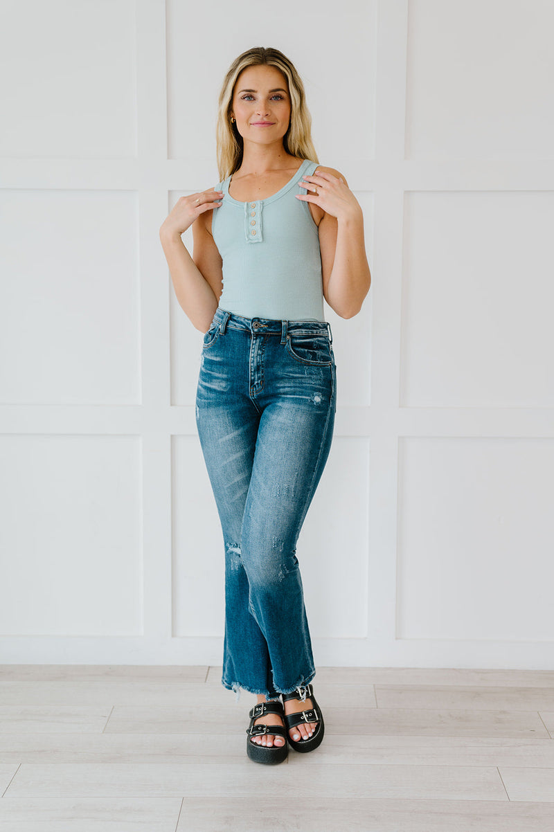 Hey Lovely Vintage Washed Flares