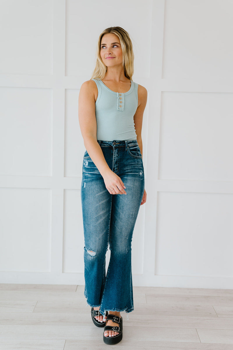 Hey Lovely Vintage Washed Flares