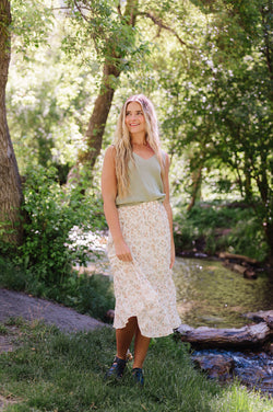 Everything You Do Floral Skirt