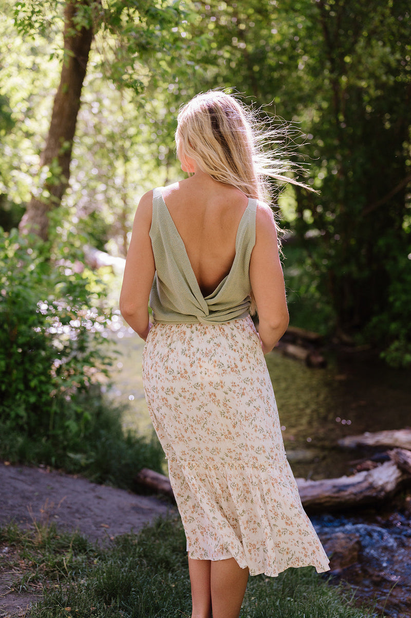 Everything You Do Floral Skirt