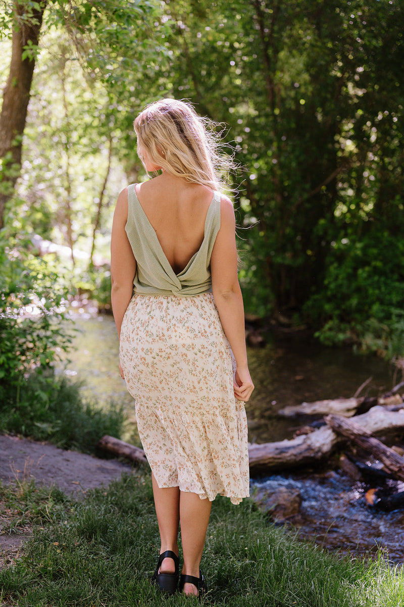 Everything You Do Floral Skirt