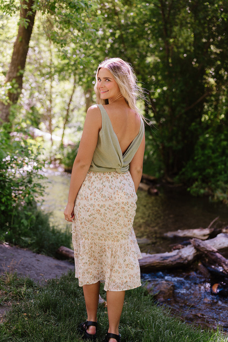 Everything You Do Floral Skirt