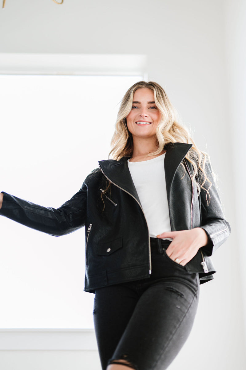 From The Beginning Biker Jacket