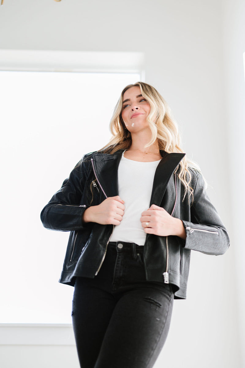 From The Beginning Biker Jacket