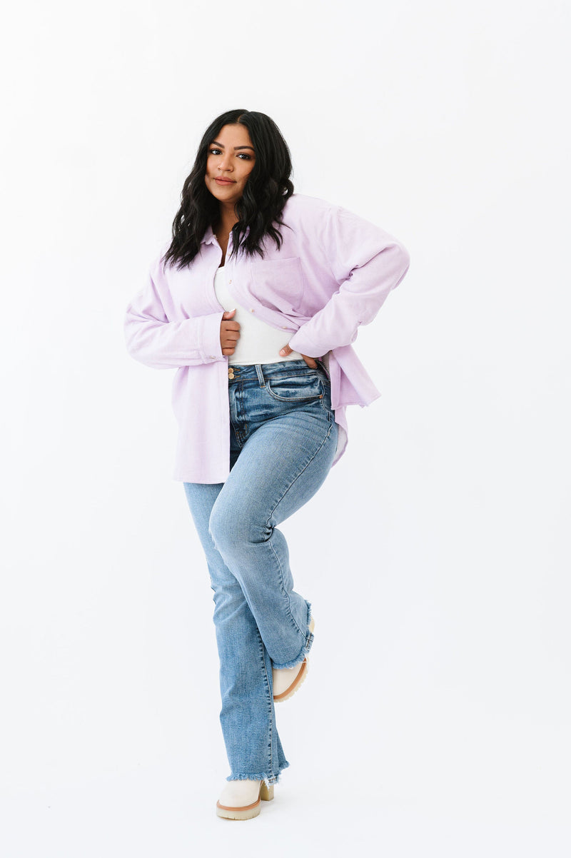 This Is The Move Faux Fur Lined Jacket