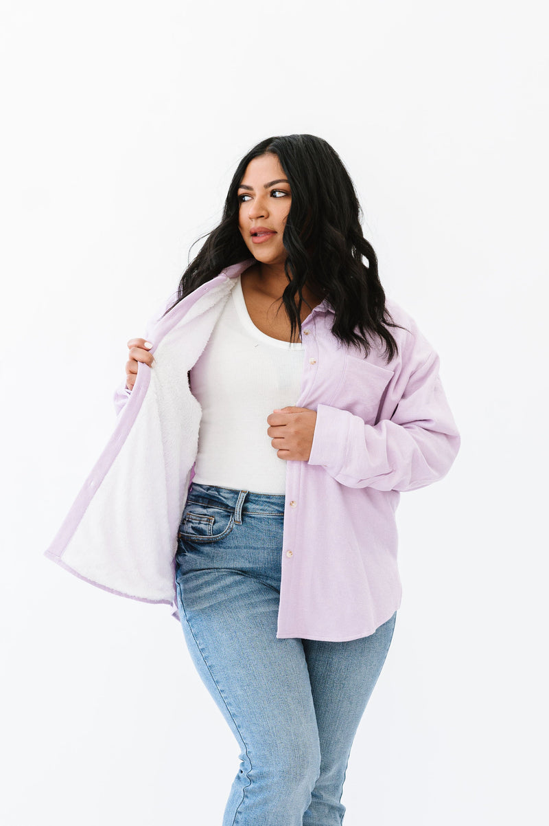 This Is The Move Faux Fur Lined Jacket