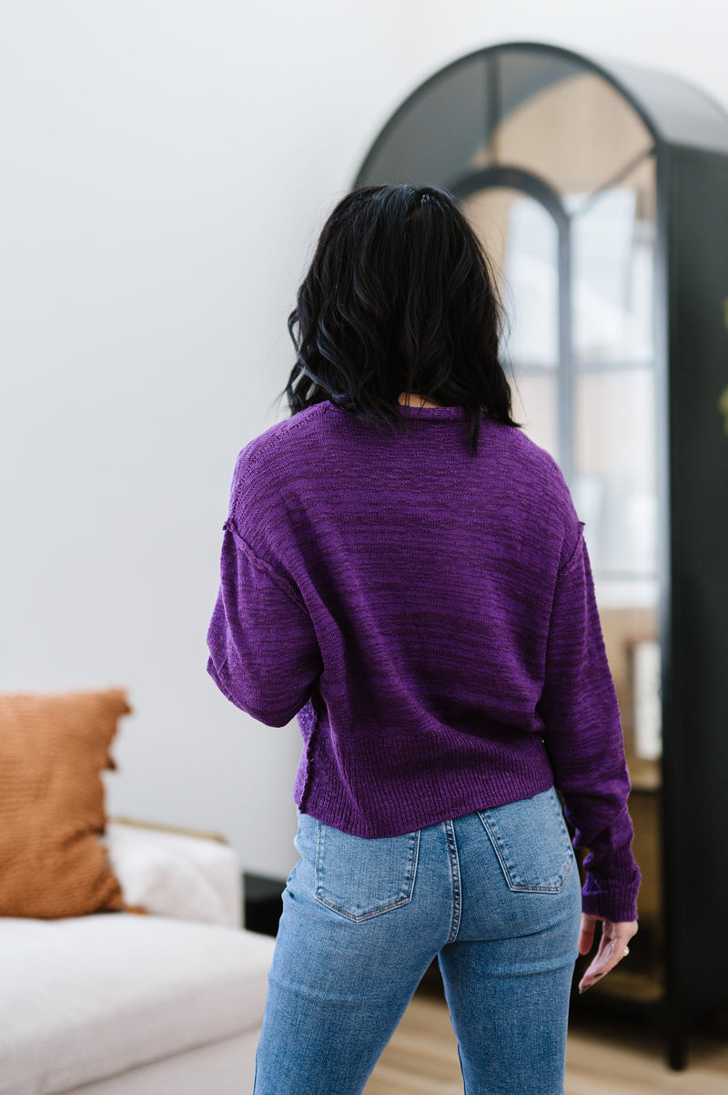 All Figured Out Button Front Cardigan