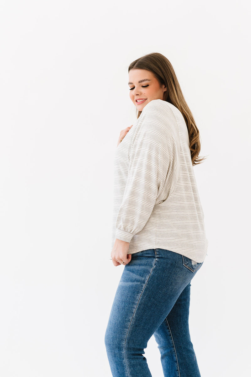 DOORBUSTER- This Is The Move Striped Top