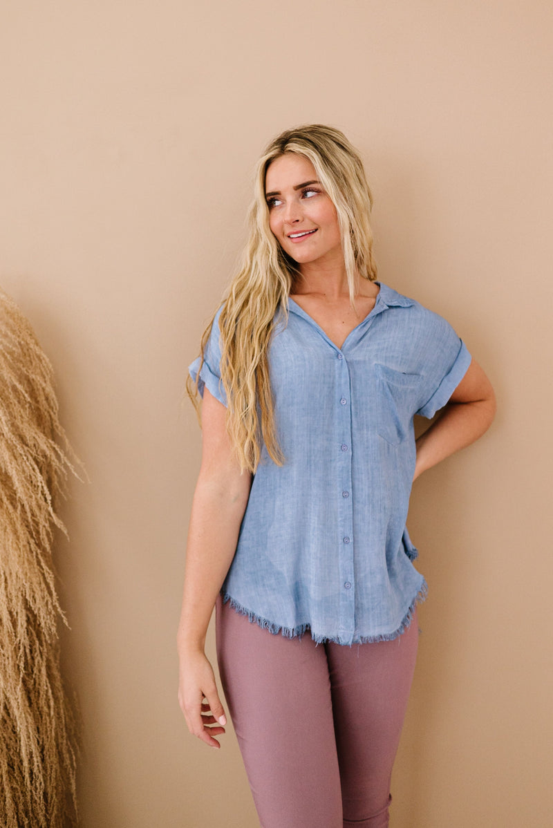 We Belong Together Button Up Top