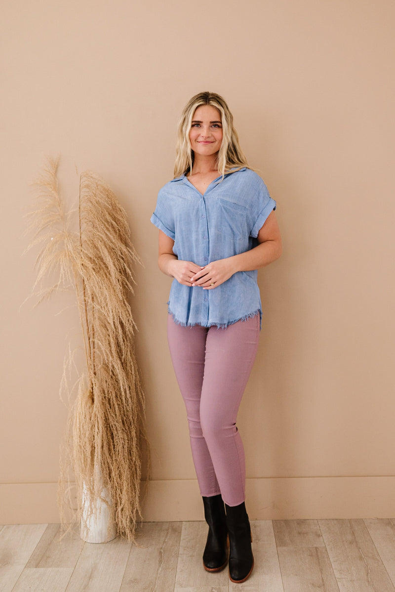 We Belong Together Button Up Top
