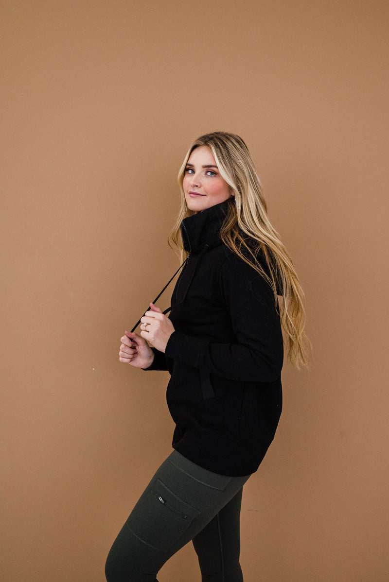 Active Longline Jacket with Thumb Holes