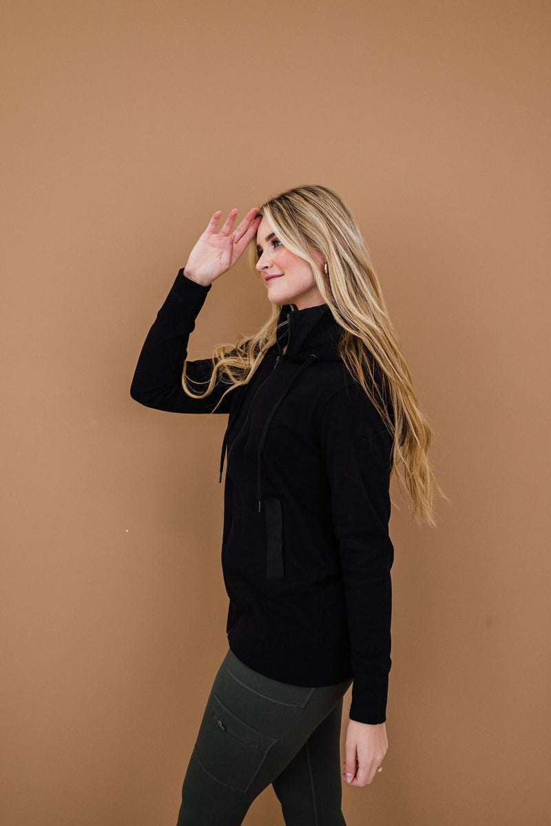 Active Longline Jacket with Thumb Holes