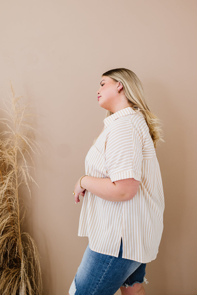 Close To My Heart Striped Top