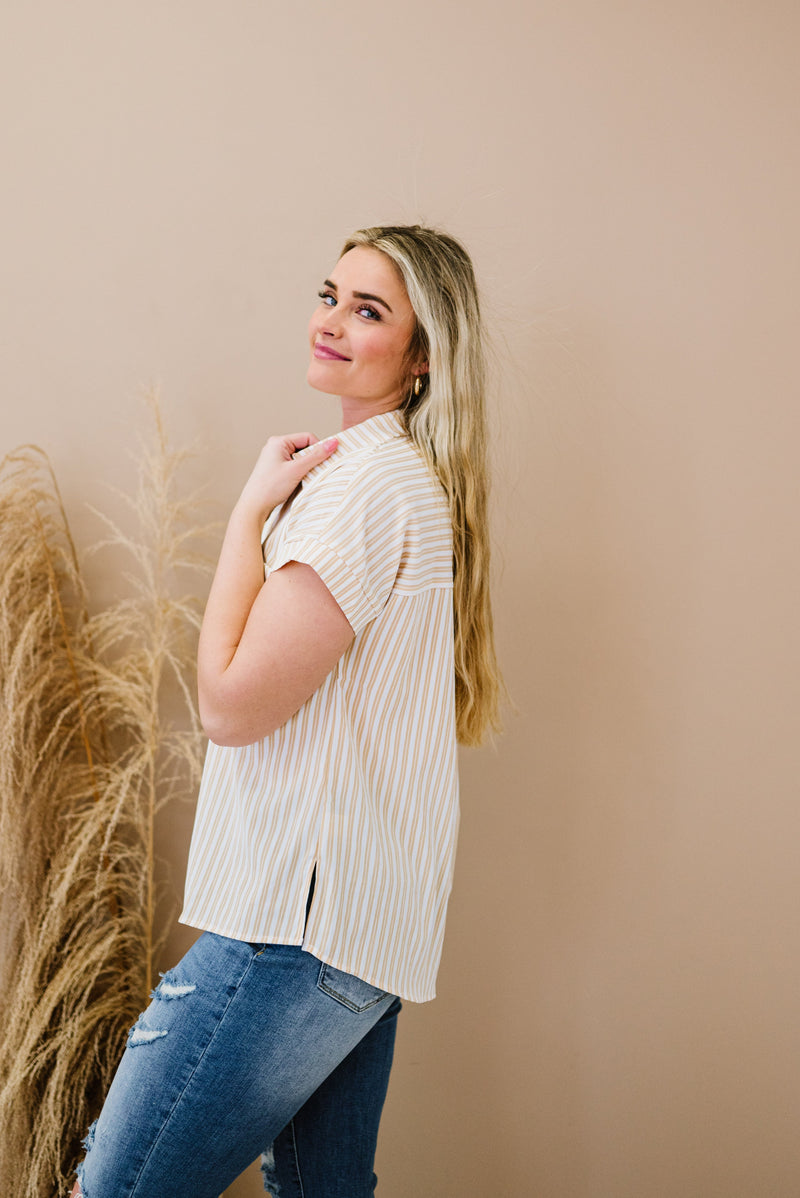 Close To My Heart Striped Top