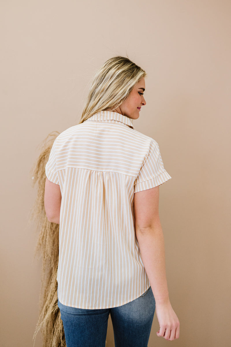 Close To My Heart Striped Top