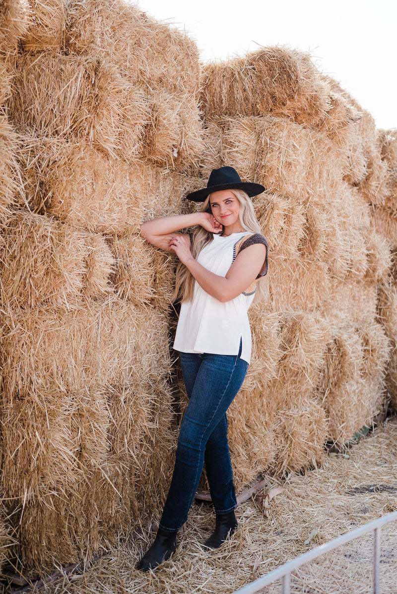 Harvest Wishes Contrast Top