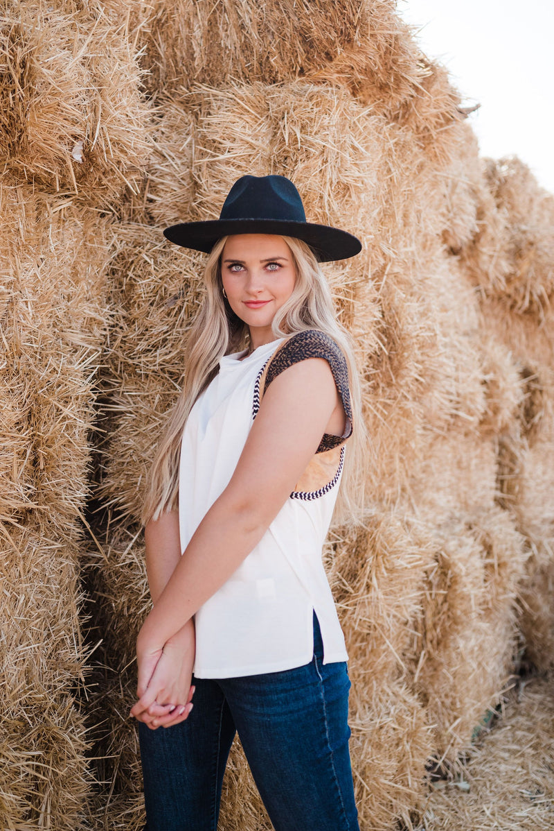Harvest Wishes Contrast Top