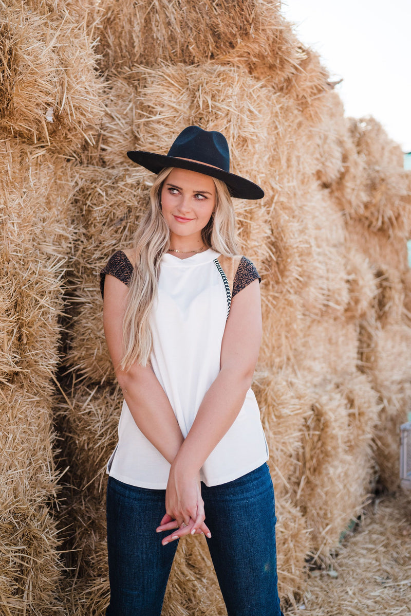 Harvest Wishes Contrast Top