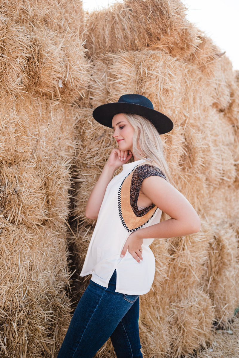 Harvest Wishes Contrast Top