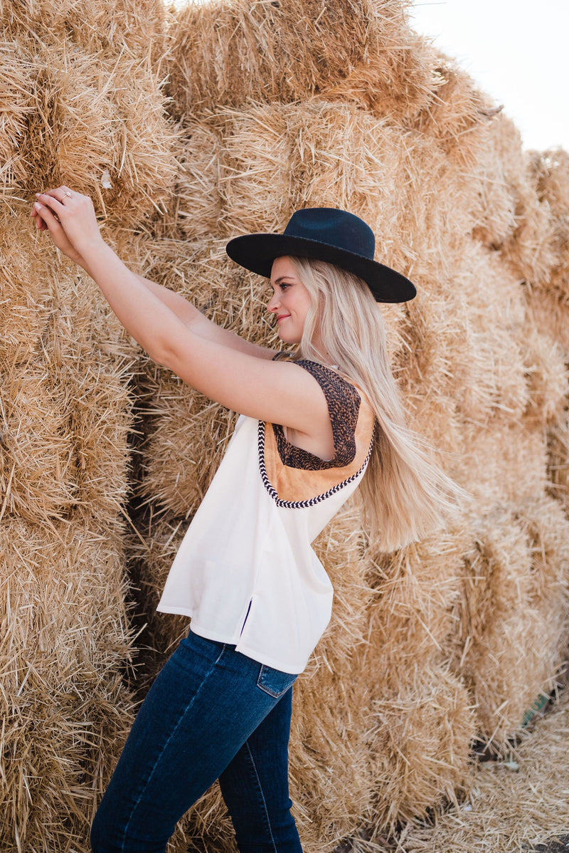 Harvest Wishes Contrast Top
