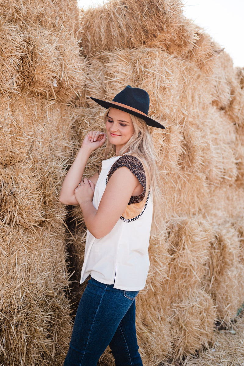 Harvest Wishes Contrast Top
