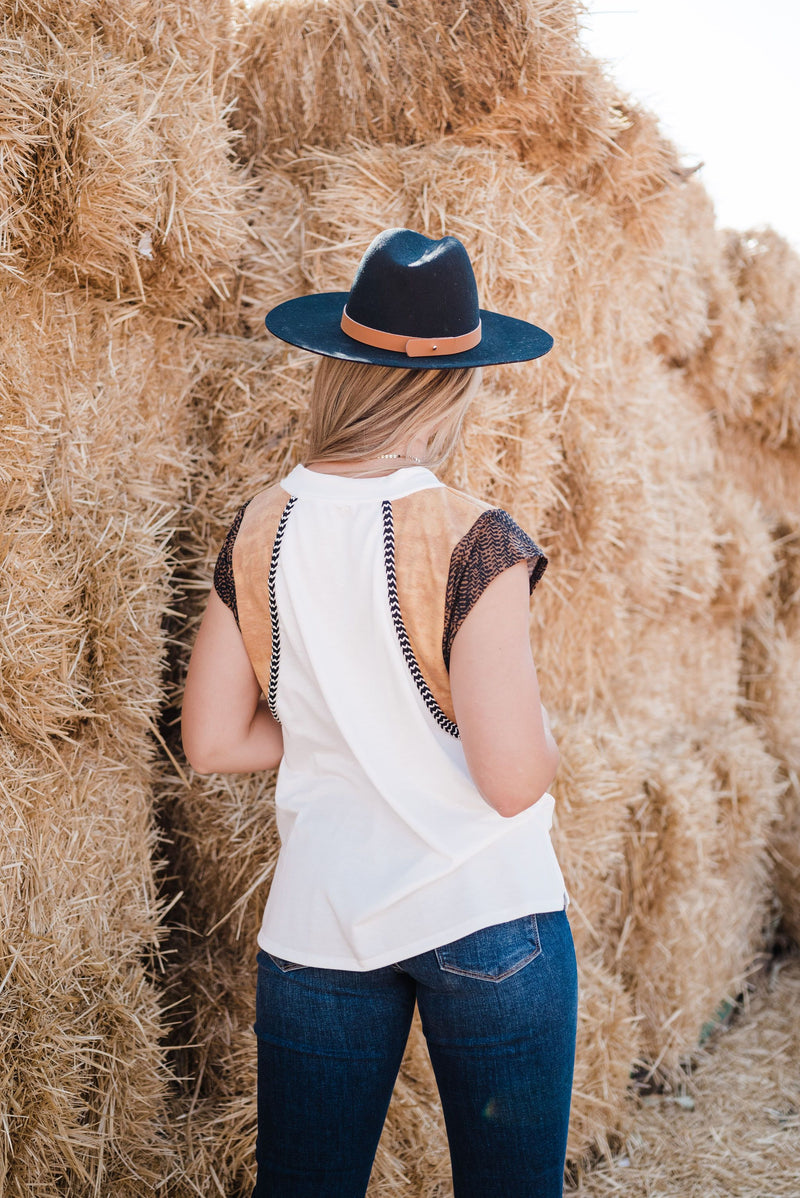 Harvest Wishes Contrast Top