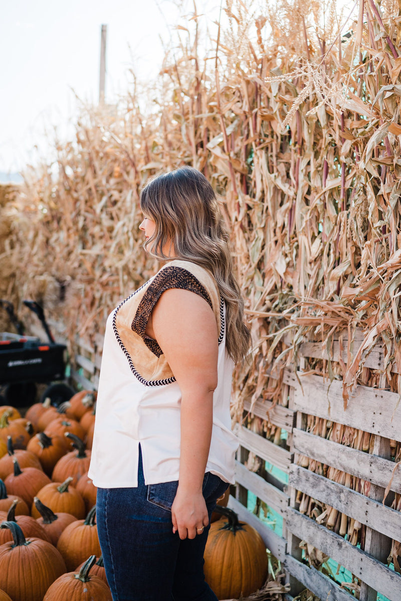 Harvest Wishes Contrast Top