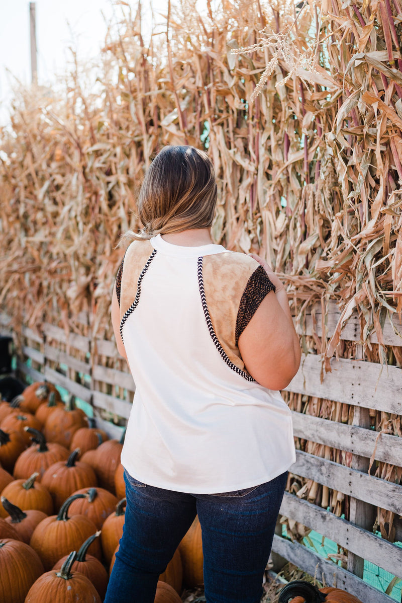 Harvest Wishes Contrast Top