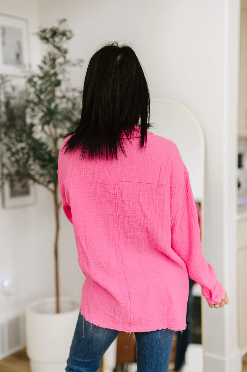 Love Life Button Down Shirt