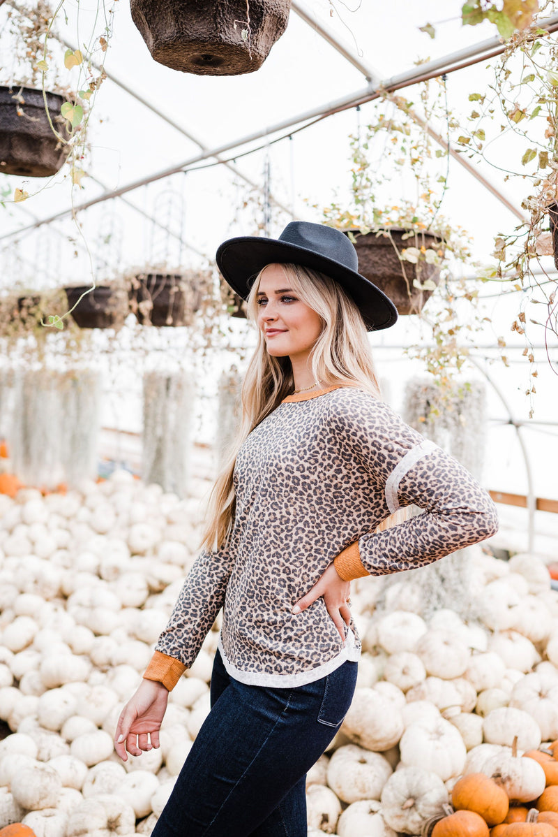 Run Wild Contrast Top