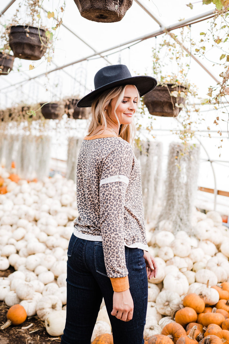 Run Wild Contrast Top