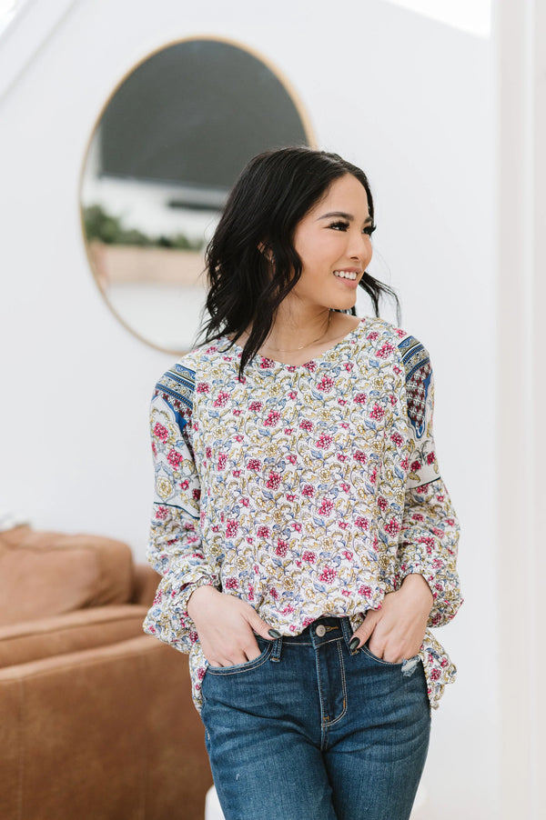 Floral Dreams Long Sleeve Top