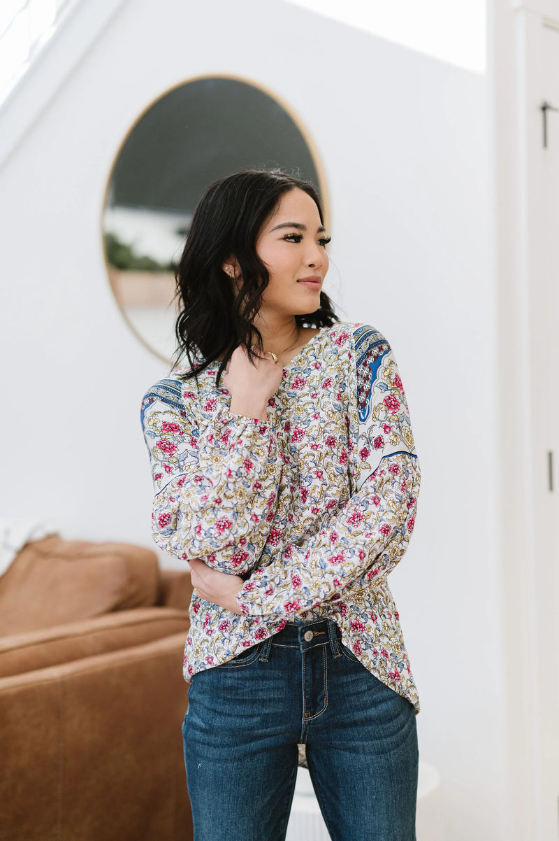 Floral Dreams Long Sleeve Top