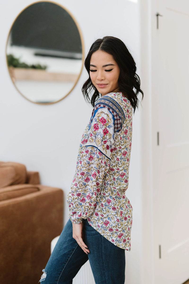 Floral Dreams Long Sleeve Top